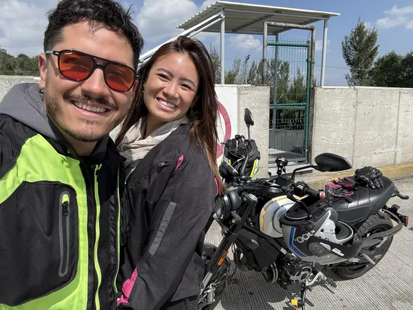 De paseo en moto